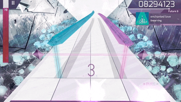 アークノートを拾う様子